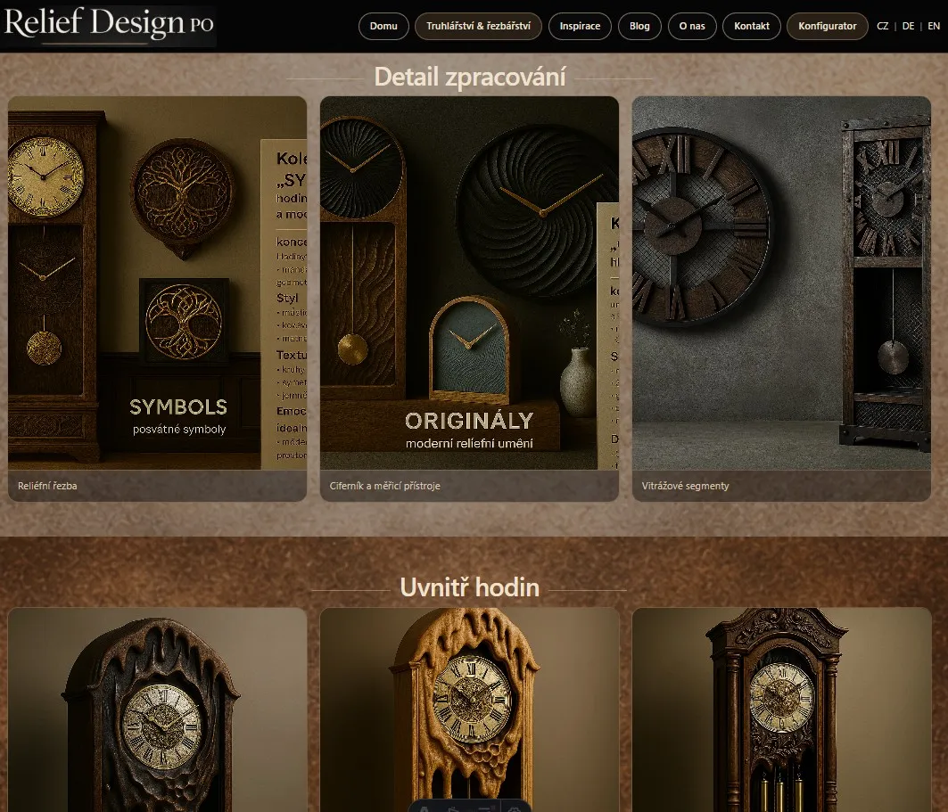 Portfolio a brand prezentace